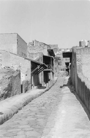 Straße der antiken Stadt Herculaneum
