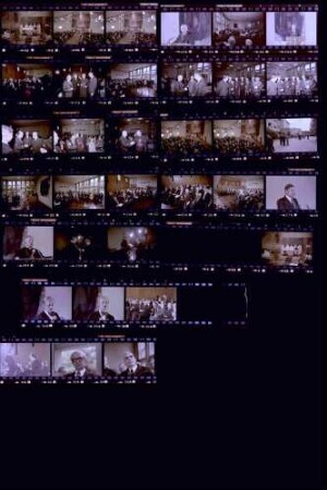 25 Jahre Akademie Hohenheim: Prof. Alfons Auer (Tübingen) (Neg. Nr. 32a), Prälat Alfred Weitmann (Neg. Nr. 33a)