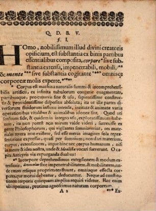 Commercium Mentis & Corporis Occasione Dicti Sapientis, Sap. IX, 15. Strictim Expositum Et Illustratum