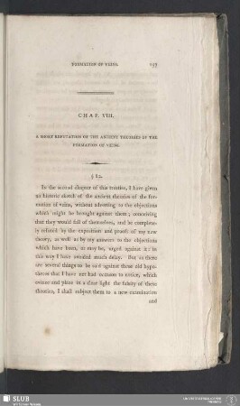 Chap. VIII. A short refutation of the ancient theories of the formation of veins