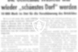 Die Gemeinde Wilstedt will wieder "schönstes Dorf" werden