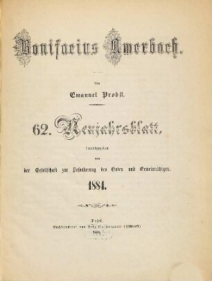 Bonifacius Amerbach