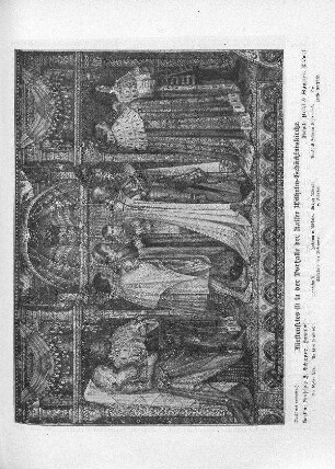 Fürstenfries (I) in der Vorhalle der Kaiser Wilhelm-Gedächtniskirche
