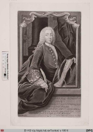 Bildnis Johann Daniel Schoepflin