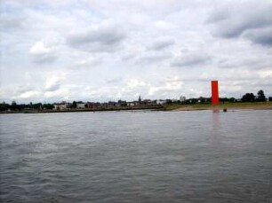 Duisburg: Rhein, Stadtteile am Uferbereich
