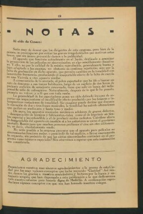 Al oído de cineco