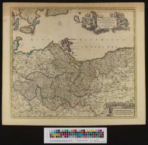Marchionatus Brandenburgi et Ducatus Pomeraniae Tabula Quae est pars Septentrionalis Circuli Saxoniae Superioris