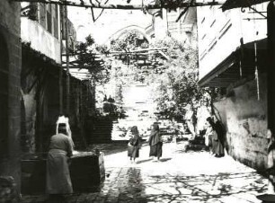 Damaskus. Straßenszene, Frühjahr 1930