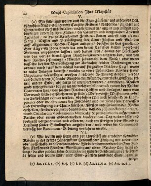 12-21, V. Wir sollen und wollen auch die Chur-Fuersten ...