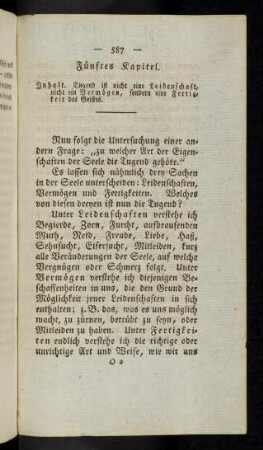 587-592, Fünftes Kapitel