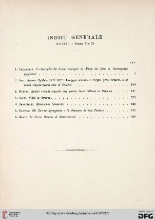 Indice generale