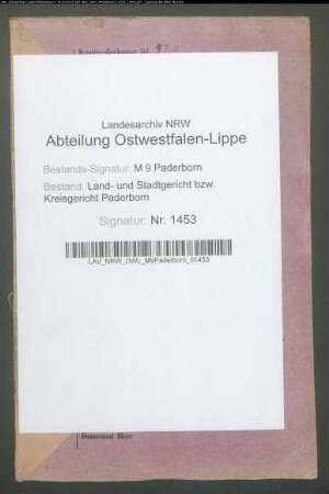Erblasser: Witte, Johann:
