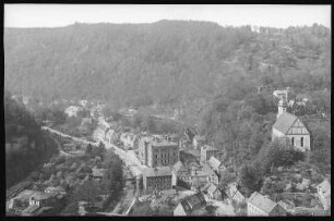Tharandt. Blick ins Badetal