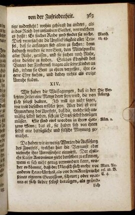 XIV. Die Verstellung.