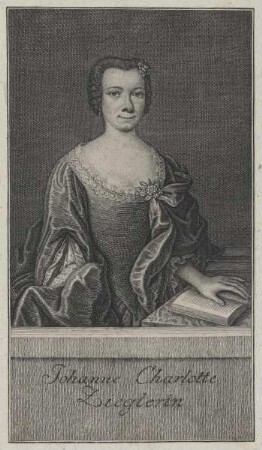 Bildnis der Johanne Charlotte Zieglerin