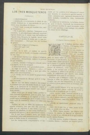 [Capítulo VIII - Una intriga de corte.] - (Continuación).