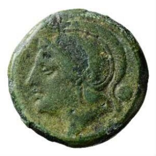 Münze, Uncia, 217 - 215 v. Chr.