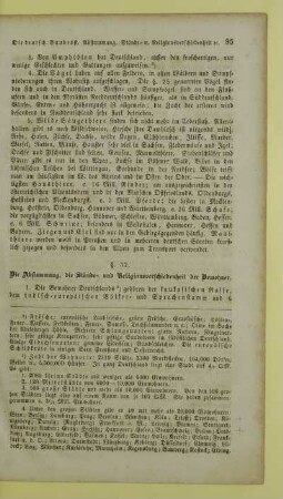 Die Abstammung, die Stände- und Religionsverschiedenheit der Bewohner