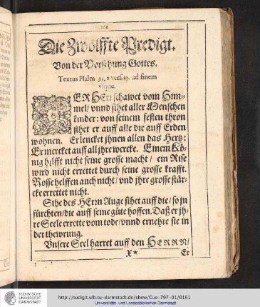 Die Zwölffte Predigt
