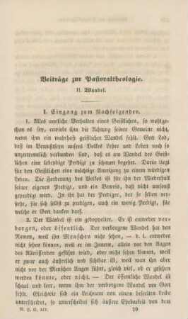 269-299 Beiträge zur Pastoraltheologie : Wandel