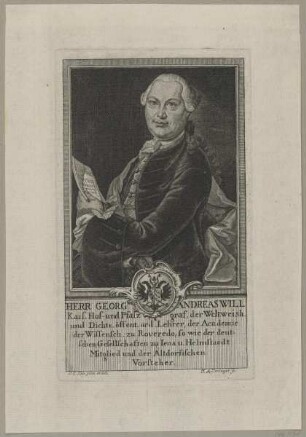 Bildnis des Georg Andreas Will
