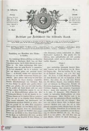 Heft 28 (22. April 1880)