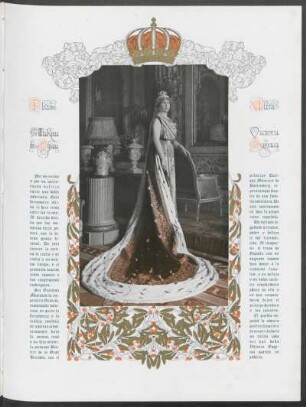 M[ajestad] la Reina de España - Victoria Eugenia