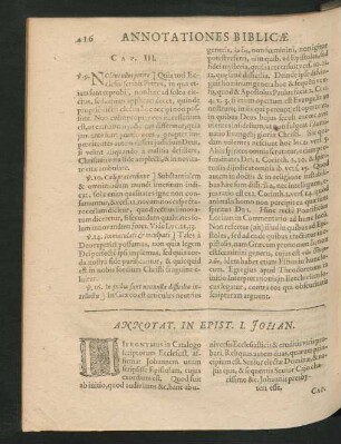 Annotat. In Epistol. Johan.