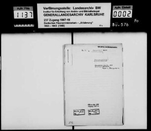 Hauser, David, Kaufmann u. a., Mannheim Käufer: Werner Wetting, Ingenieur Eheleute, Mannheim Lagerbuch-Nr. 9067 Mannheim