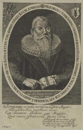 Bildnis des Georgius Schröderus