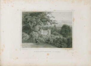 Tafel: Humboldt's Schloss in Tegel