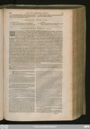 Argumentum Psalmi LXXI.