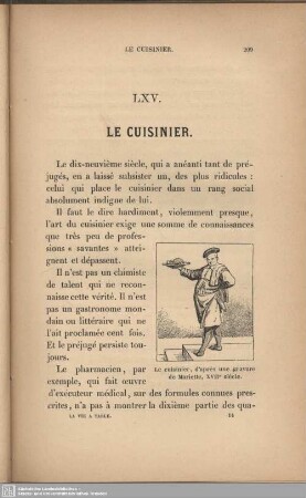 Le Cuisine et les Cuisiniers
