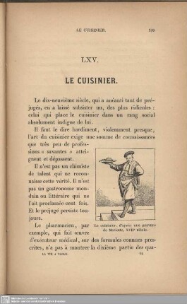 Le Cuisine et les Cuisiniers