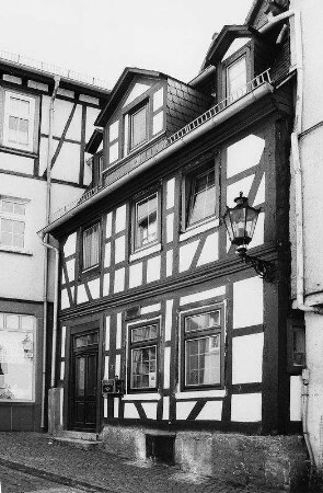 Wohnhaus, Fachwerk; Gelnhausen, Röther Gasse 3