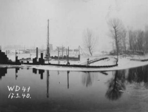 Wehr Calbe/Saale im Bau