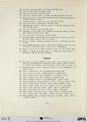 England (Nr. 438-504)