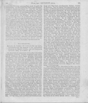 Bonaparte, L.: La vérité sur les cent-jours. Brüssel: Tarlier 1825
