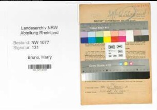 Entnazifizierung Harry Bruno , geb. 09.01.1922 (Polizist)