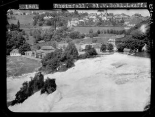 Rheinfall, Blick von Schloss Lauffen