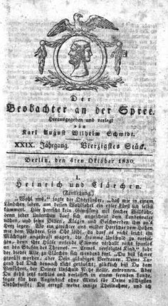 40. Stueck, 4. Oktober 1830