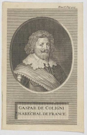 Bildnis des Gaspar de Coligni