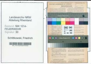 Entnazifizierung Friedrich Schittkowski , geb. 14.12.1905 (Arbeiter)