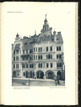 Tafel 82: Wohnhaus in Berlin, Motzstraße 53
