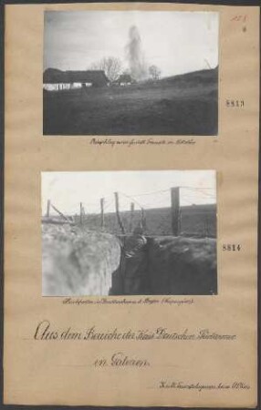 Horchposten im Drahtverhau a.d. Stypa (Kupczynee)