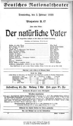 Der natürliche Vater