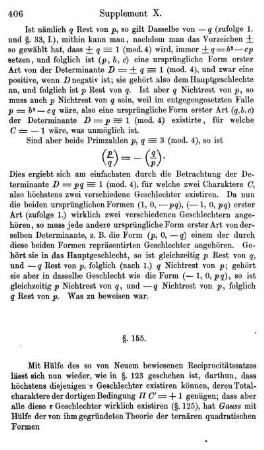 §. 155. Ueber die Anzahl der wirklich existirenden Geschlechter