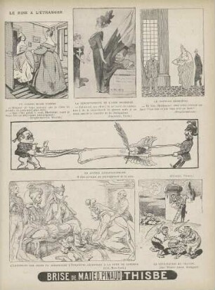 Le rire à l'étranger