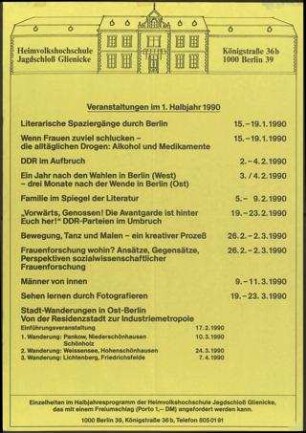 Heimvolkshochschule Jagdschloß Glienicke