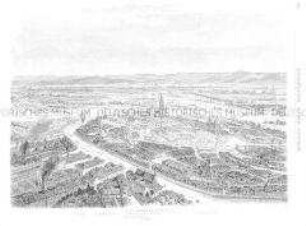 L'Illustration, Journal Universel: Stadtansicht von Strasbourg